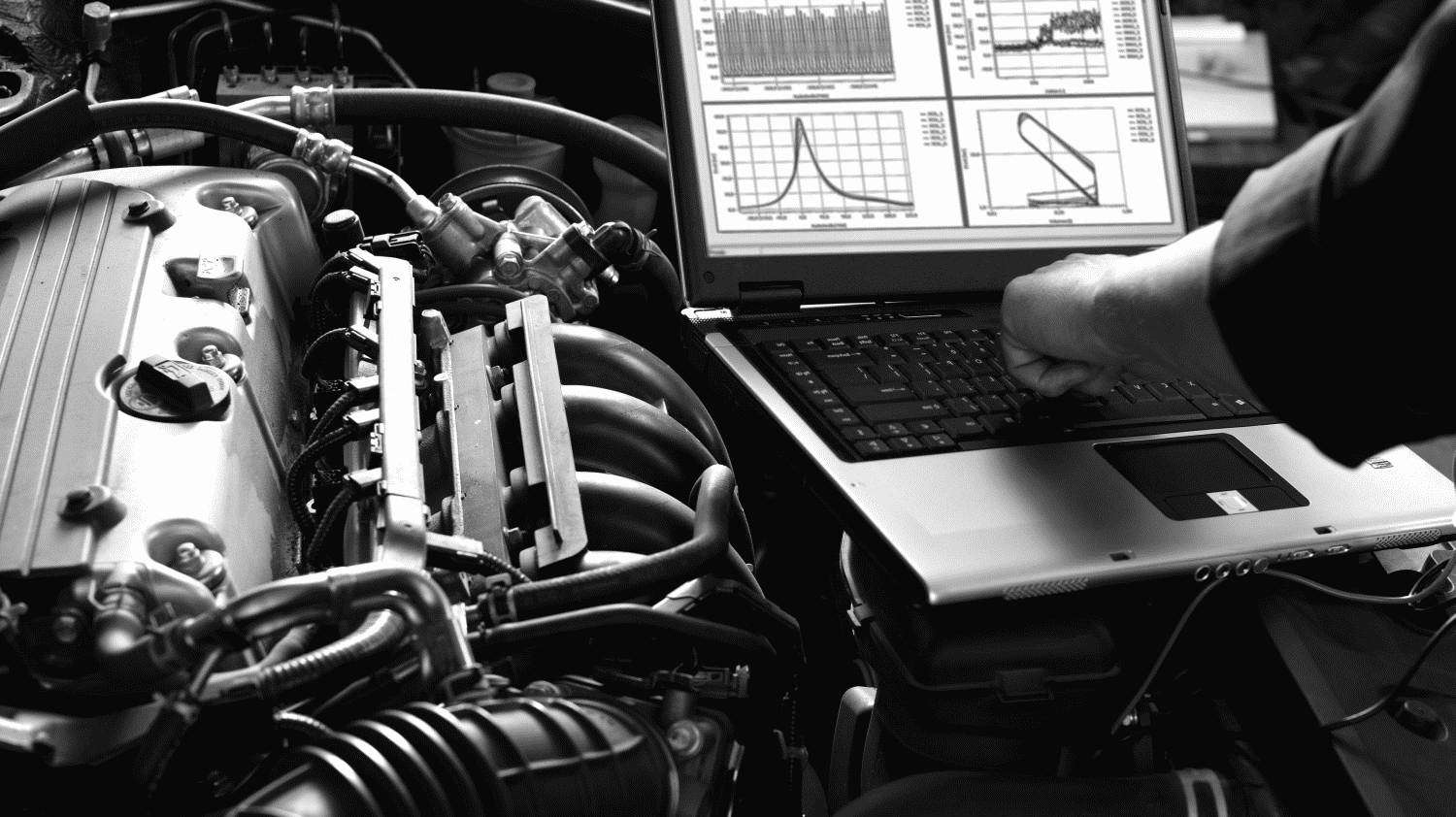 Combustion analysis in engine bay